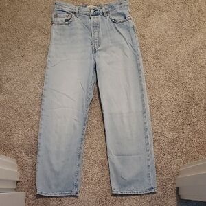 Levi Ribcage Straight Jeans